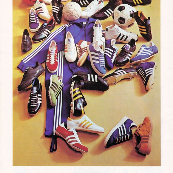 RARE 1970s Adidas Olympic Games Montreal Vintage Adidas - Picture 2 of 15